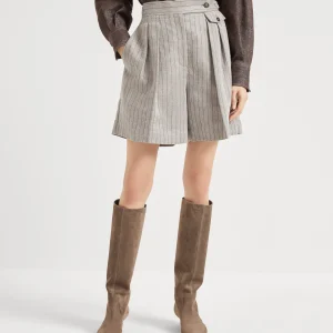 City Bermuda shorts with monili