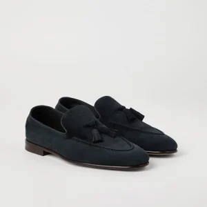Suede loafers