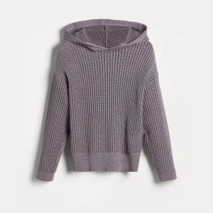 Knit sweatshirt