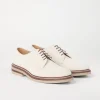 Suede derby