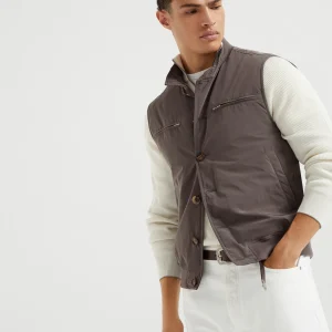 Microfiber vest