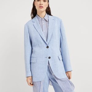 Sparkling canvas blazer