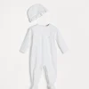 Baby Bernie coverall and hat set