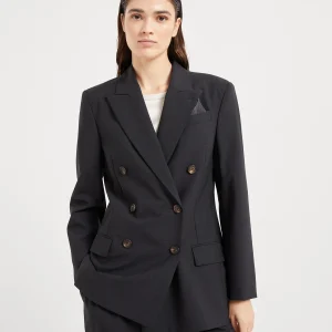 Blazer with monili