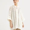 Cable & Mesh cardigan