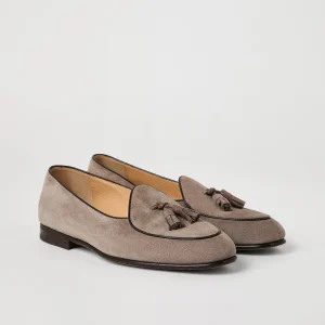 Suede Belgian Loafer