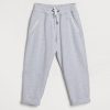 Smooth French terry trousers