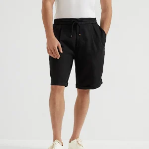 Bermuda shorts with drawstring