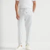 Trousers with cr??te