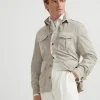 Unlined safari jacket