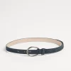 Suede belt