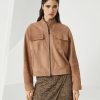 Couture suede outerwear