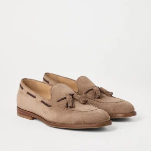 Suede loafers