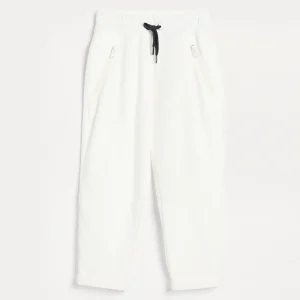 Smooth French terry trousers