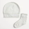 Baby Bernie beanie and socks set