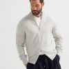 Zip-front cardigan