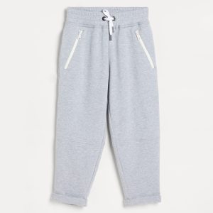 Smooth French terry trousers
