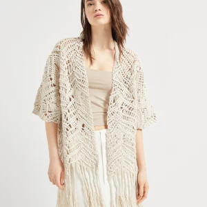 OPERA Dazzling Macram?? cardigan