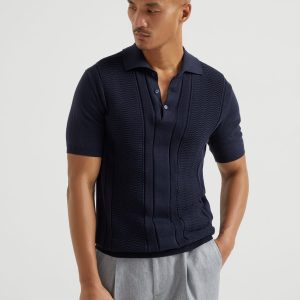 Polo-style sweater