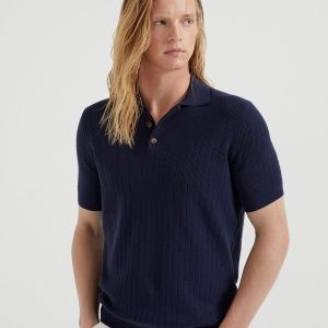 Wide rib polo