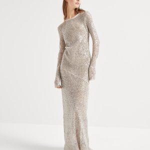 Dazzling Net Embroidery dress