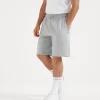 Double French terry Bermuda shorts