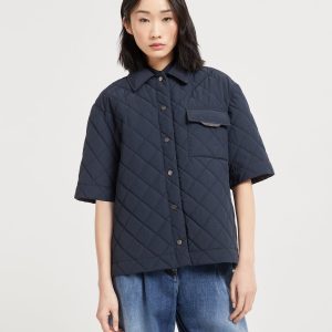 Outerwear with monili