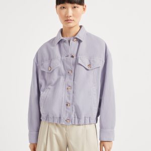 Jacket with monili