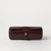 Calfskin watch case