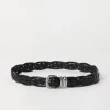 Belt with detailed buckle