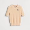 Polo-style sweater
