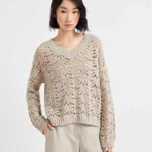 Foliage Lace sweater