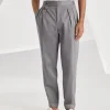 Gabardine trousers