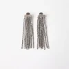 Vetro and Silver earrings