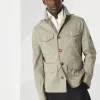 Water-resistant safari jacket