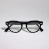 Round acetate frame