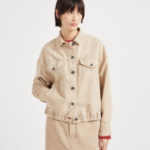 Jacket with monili