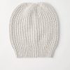 Cashmere and silk beanie