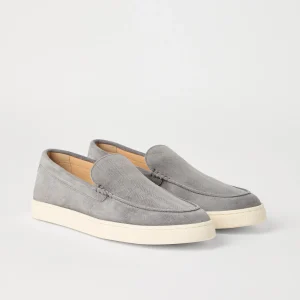 Suede loafers