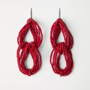 Vetro and Silver earrings